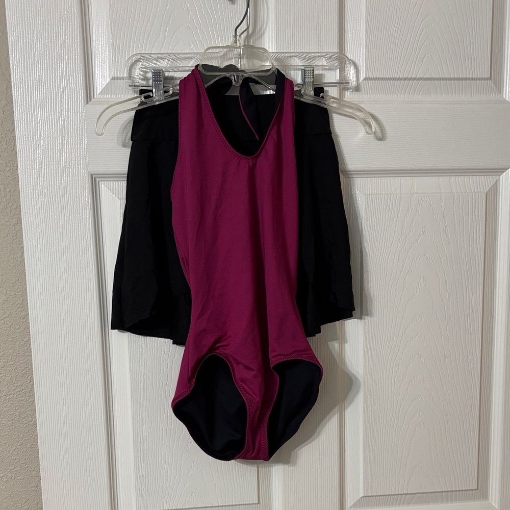 Mariia ballet skirt and reversible halter neck leotard size Women’s small